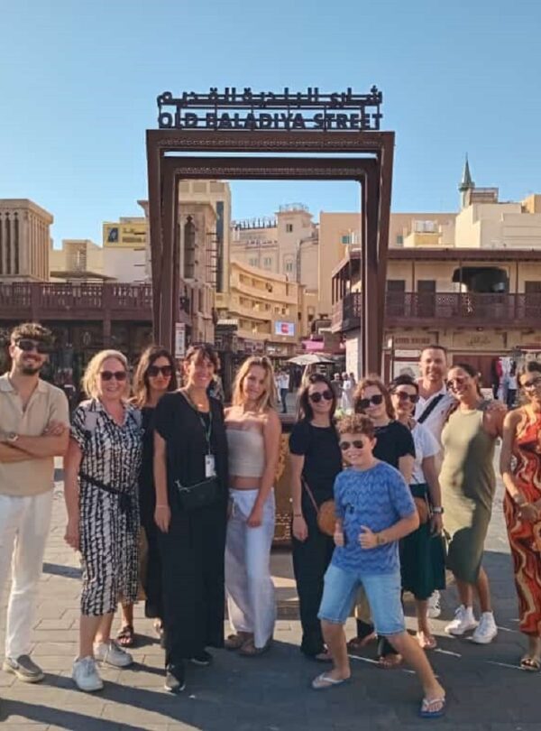 Group in the old Dubai