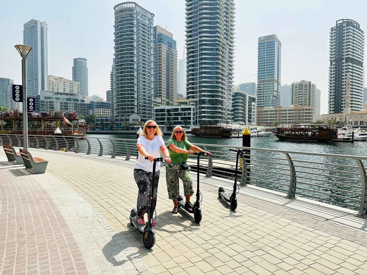 Escooter marina tour Mygodubai.com