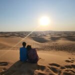 Couple in dunes dubai