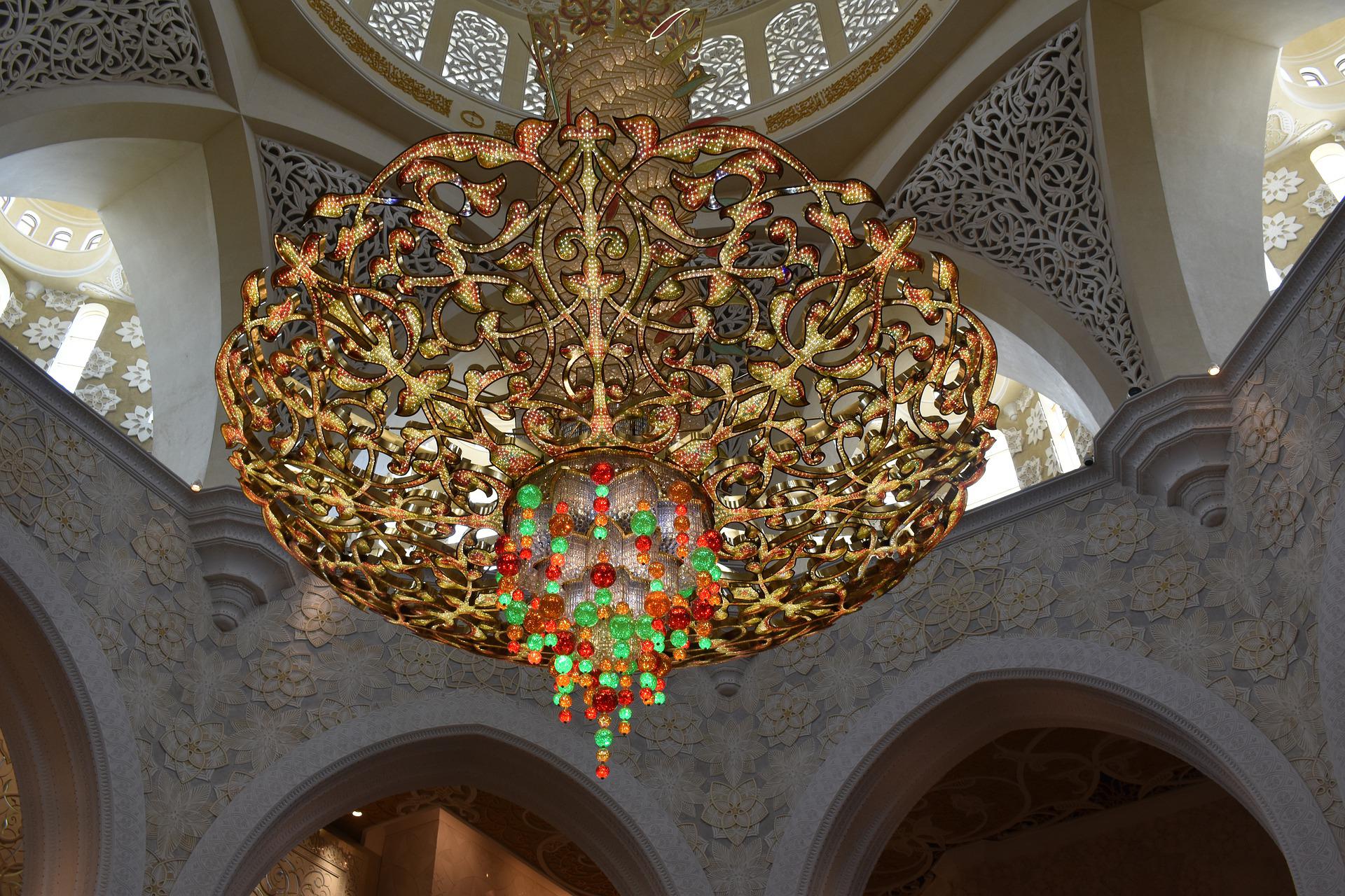 Chandelier Mosque Abu Dhabi
