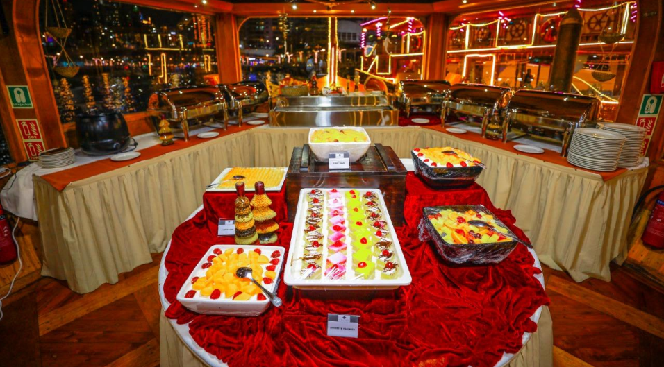 marina cruise dhow buffet