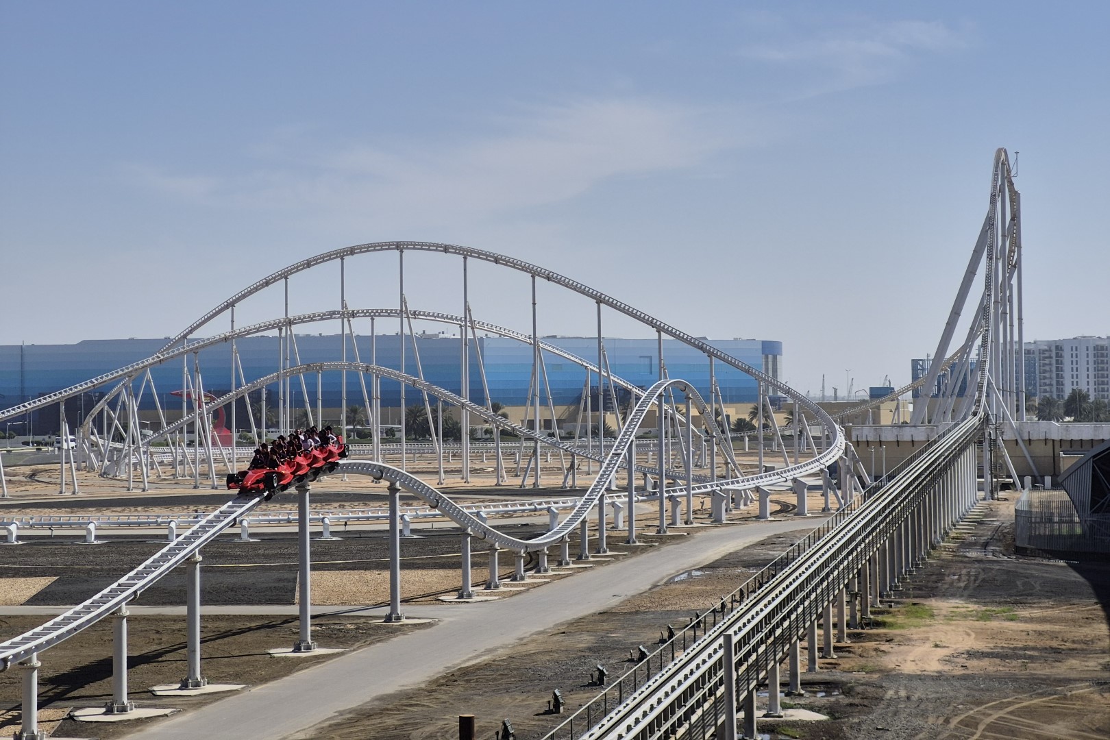 ferrari rollercoaster