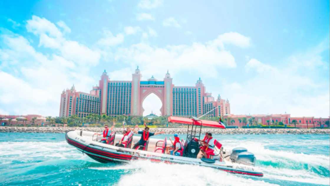 Speed boat dubai marina
