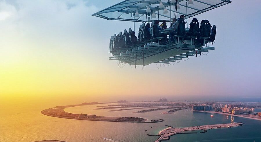 Diner in the sky Dubai