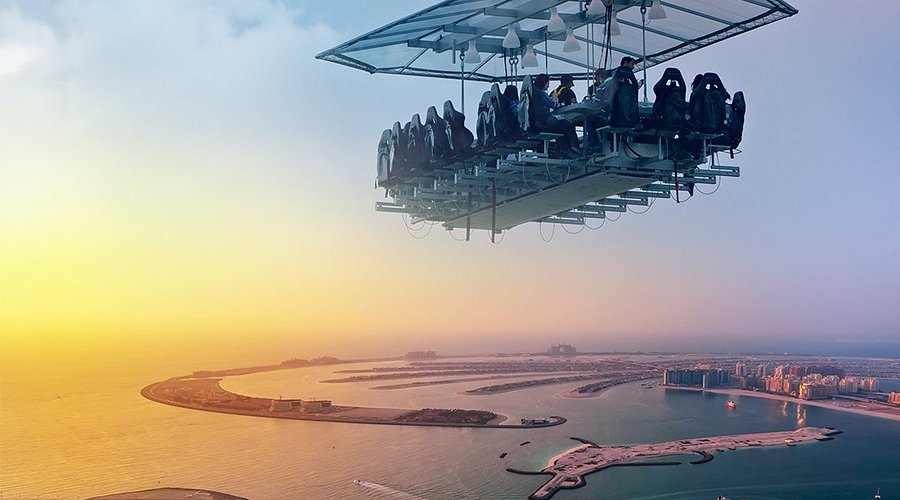 Diner in the sky Dubai