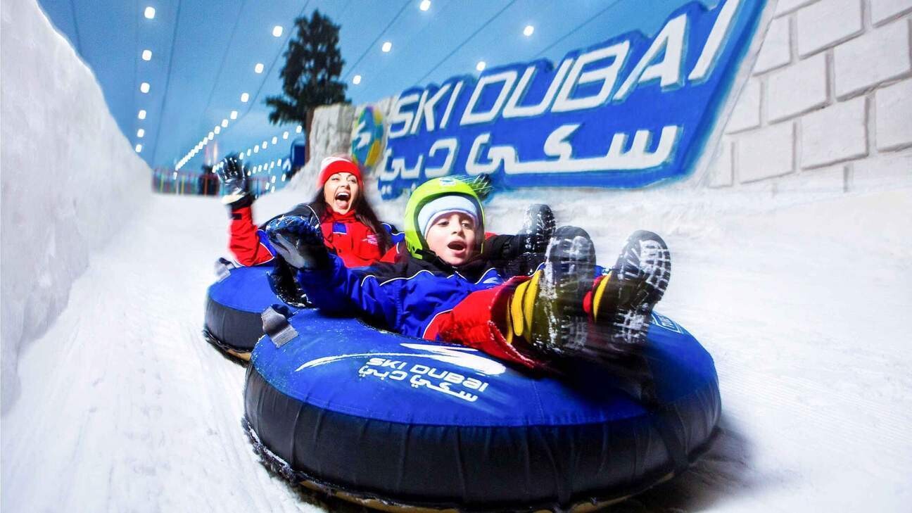 Ski Dubai slide
