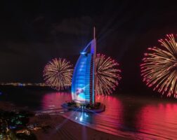 Dubai Fireworks New Year
